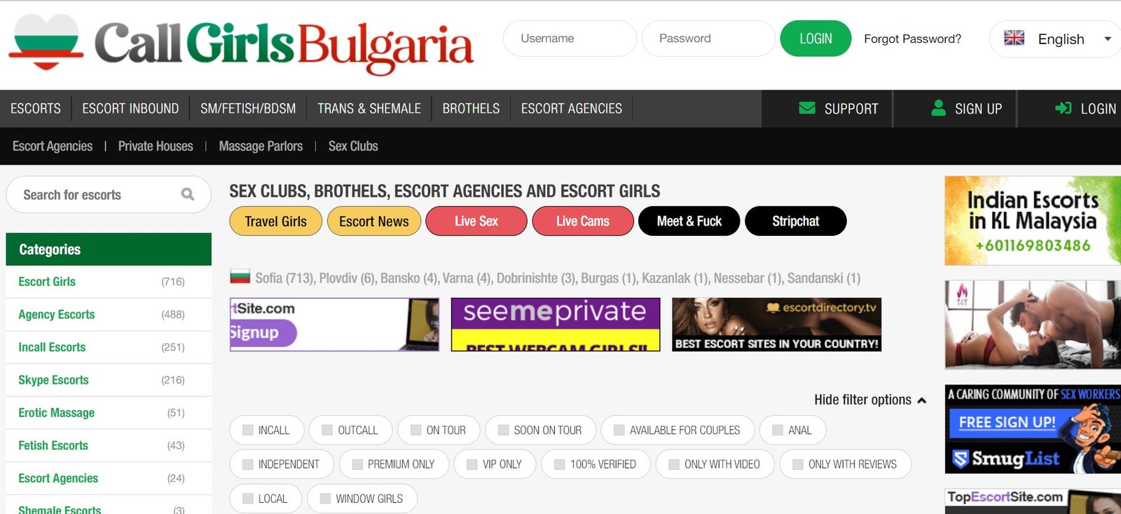 Escort Bulgaria