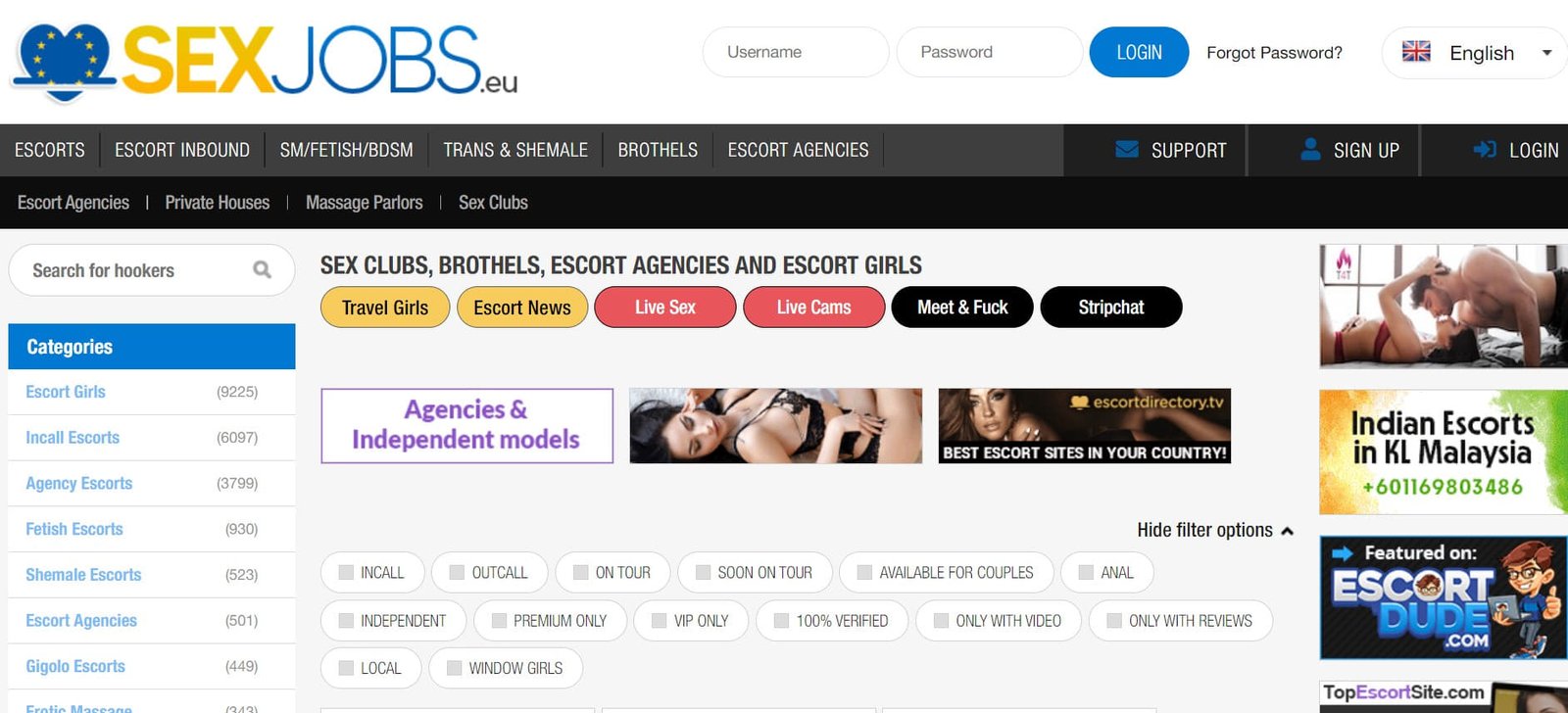 Escorts Europe