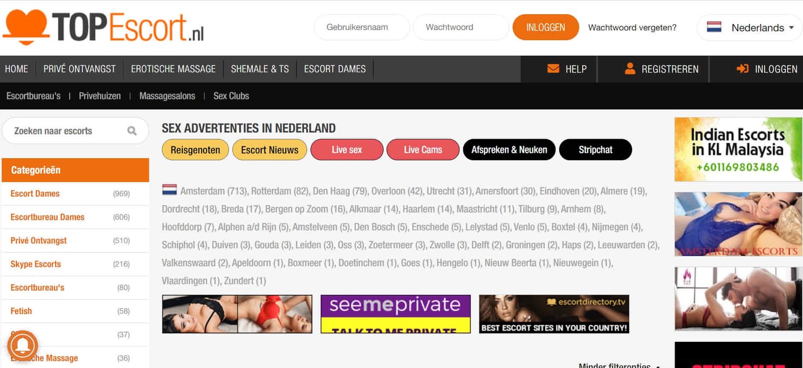 Nederland voor Escort Service