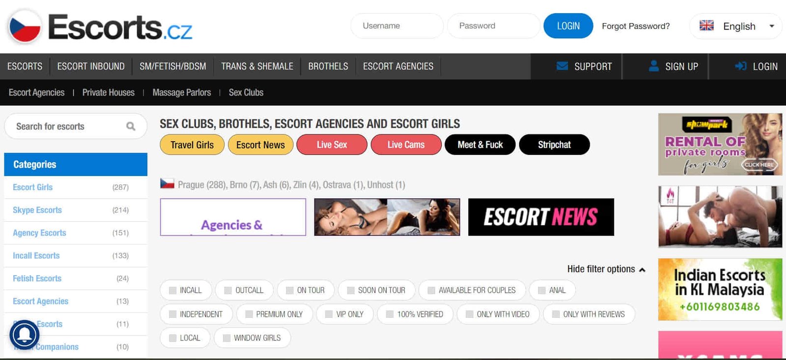 Escort Czech Republic