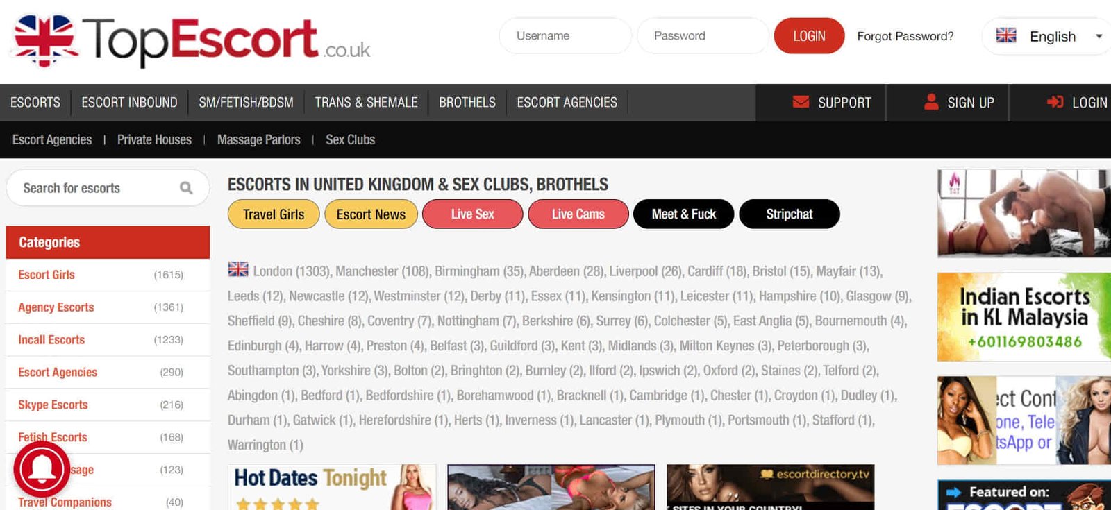 ESCORTS IN UK