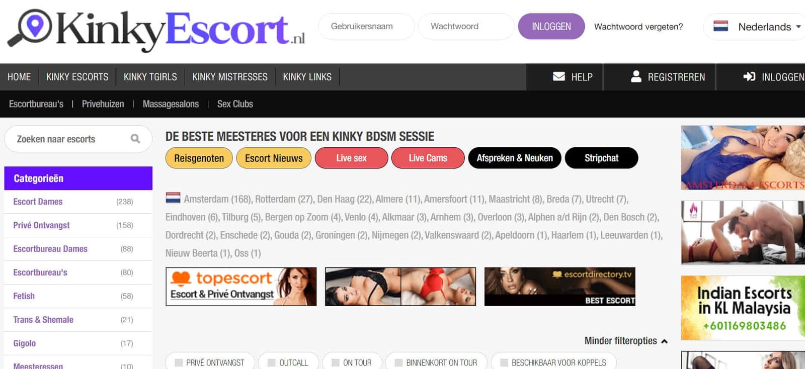 Kinky escort