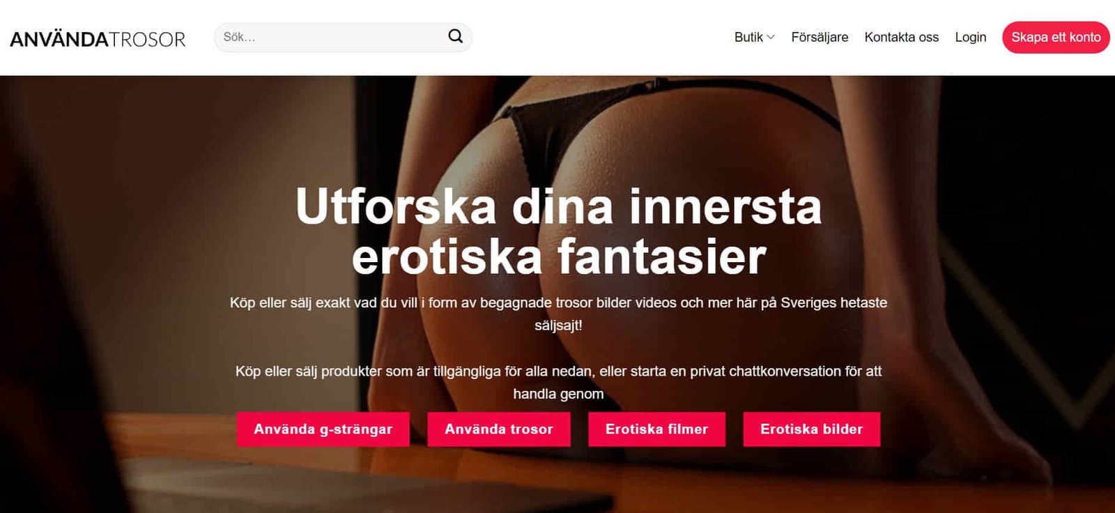 Köpa använda trosor