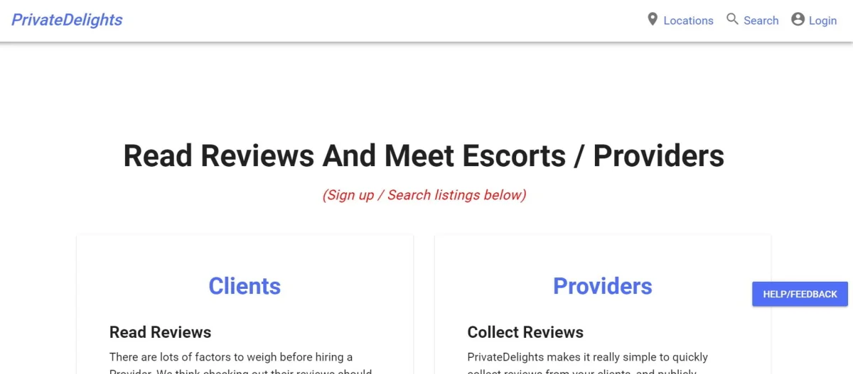 Private Delights: Online Destination to Seek Adult Services